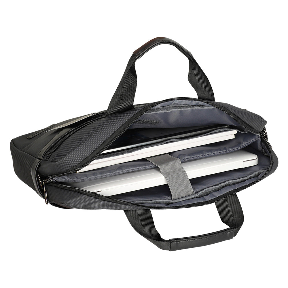 Wozinsky WET-15 15.6" Laptop Bag with Handle and Adjustable Shoulder Strap - Black