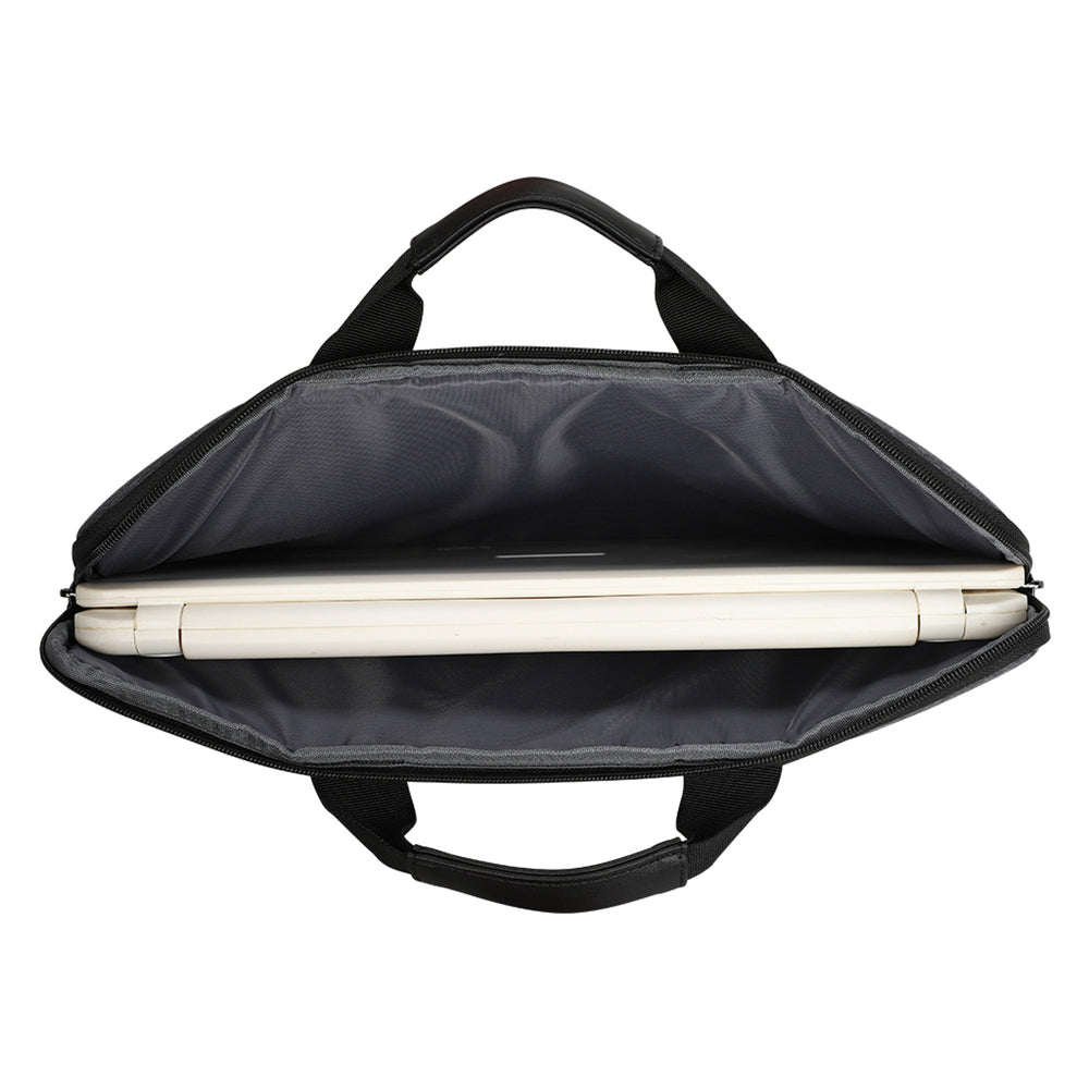 Wozinsky WTL-15 15.6" Laptop Bag with Handle and Metal Zipper - Gray