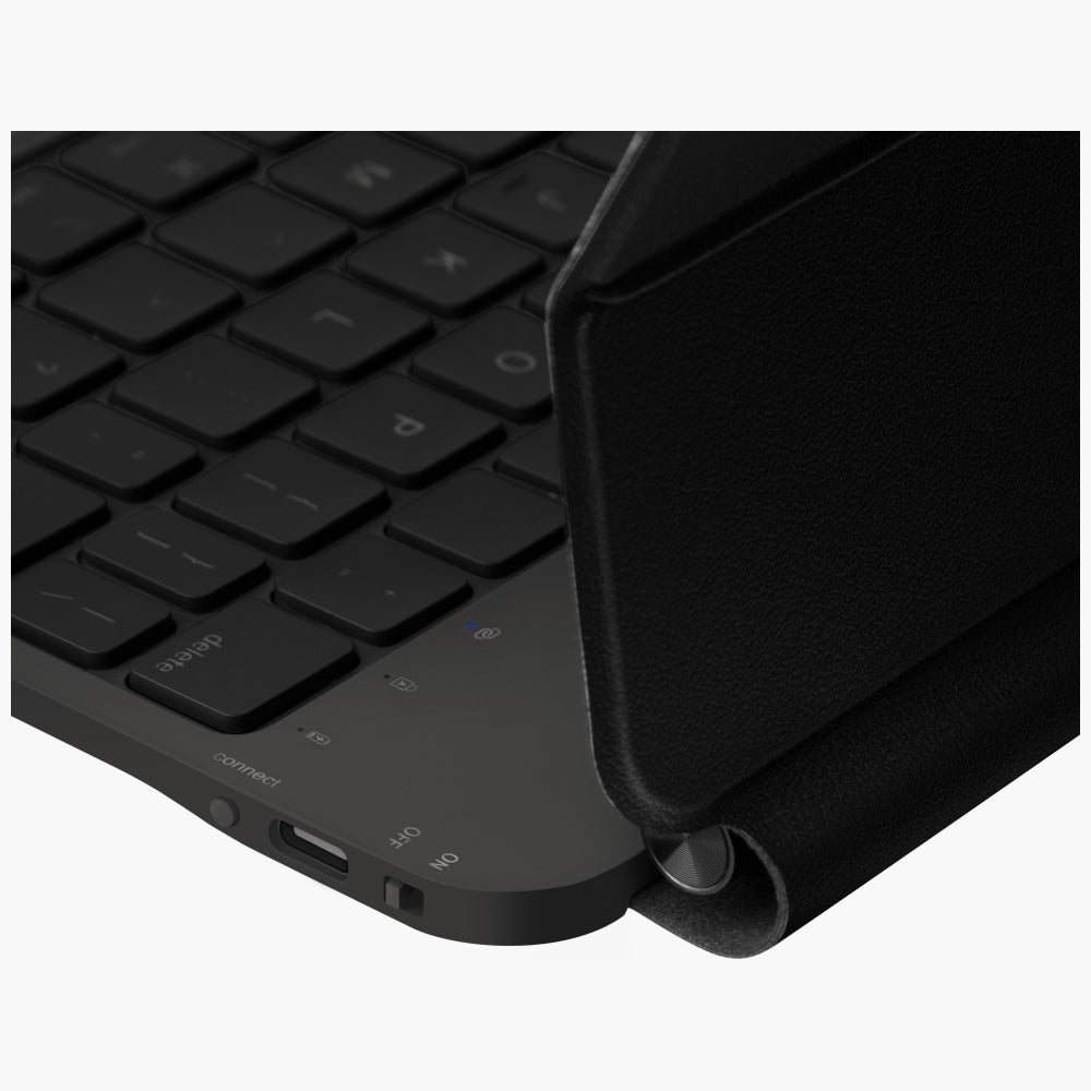 Uniq Venno Pro Magnetic Smart Case med tastatur til iPad Air 10.9" (2020/2022) / Pro 11" (2021/2022) / Air 11" (2024/2025/2026) - sort