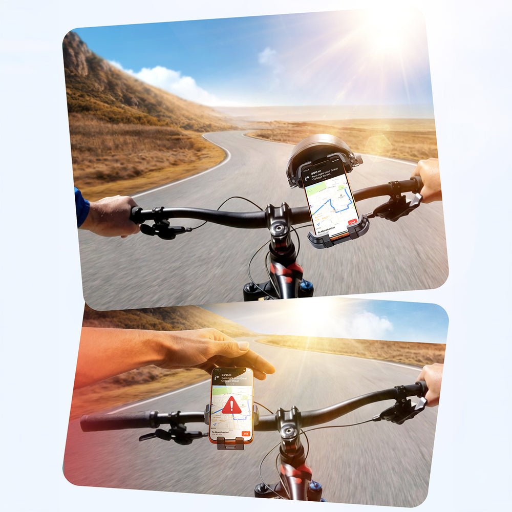 Joyroom JR-ZS528 Bike Holder with Sun Visor - Black
