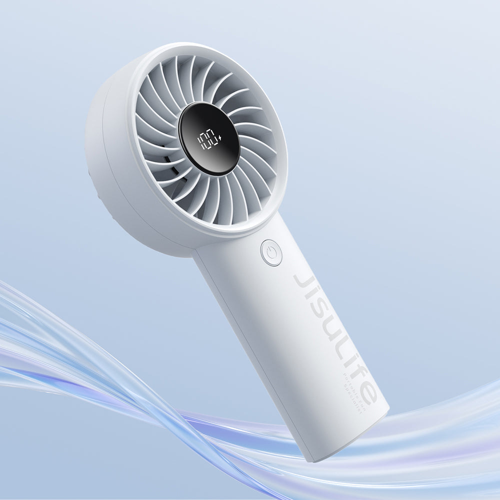 Jisulife Handheld Fan Life4 3600mAh Portable USB Fan - Gray