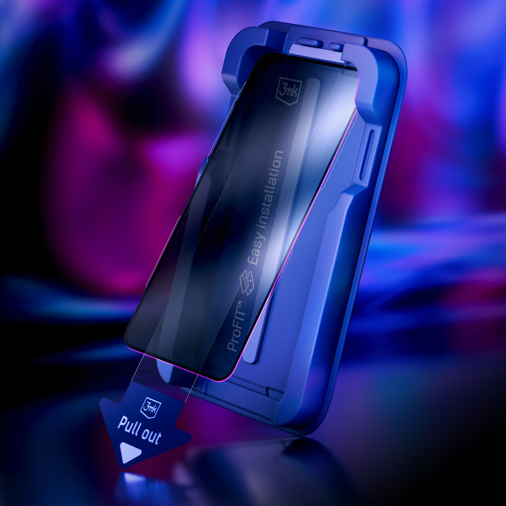 9H hærdet glas med 3mk HardGlass Max Privacy filter til Samsung Galaxy S24 / S25