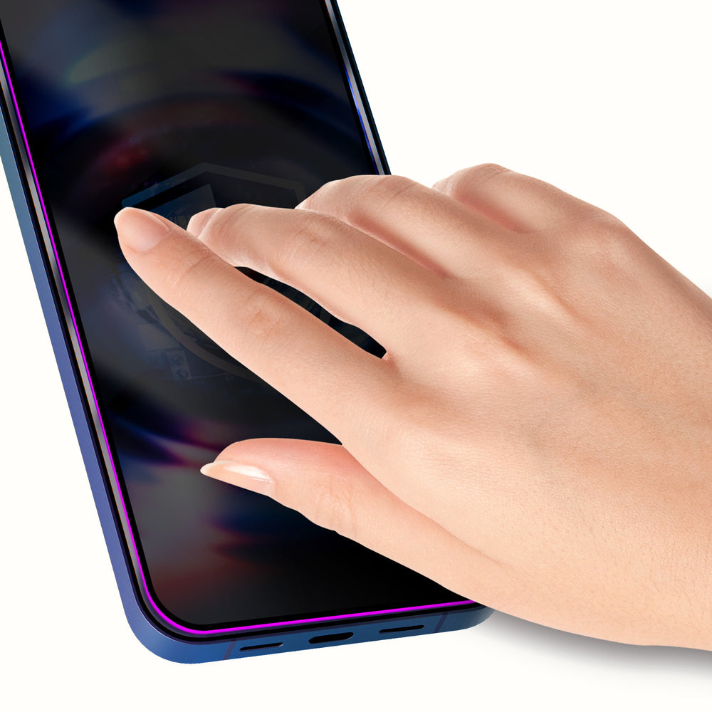 9H hærdet glas med 3mk HardGlass Max Privacy filter til Samsung Galaxy S25 Edge
