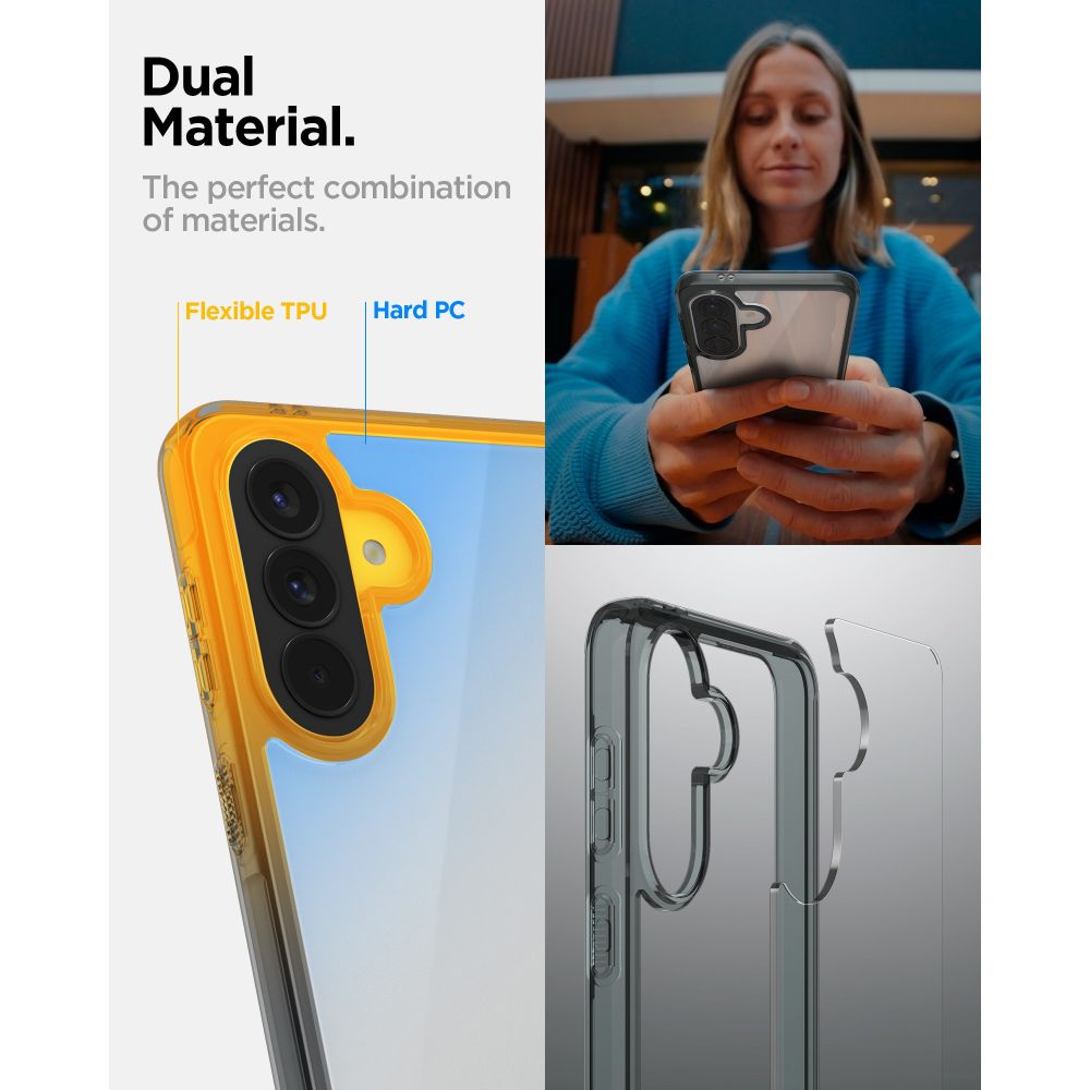Spigen Ultra Hybrid Case til Samsung Galaxy A57 5G - Gennemsigtig