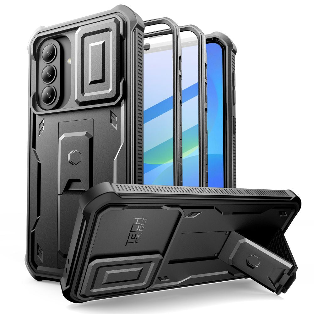 Tech-Protect Kevlar Cam+ 2-Set Case til Samsung Galaxy A36 / A37 5G - sort