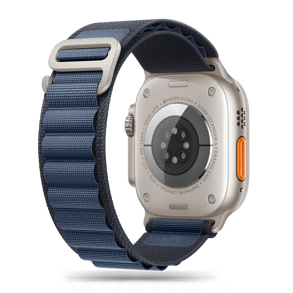 Tech-Protect Nylon Pro Strap til Apple Watch (44 / 45 / 46 / 49 mm) - Navy Blue