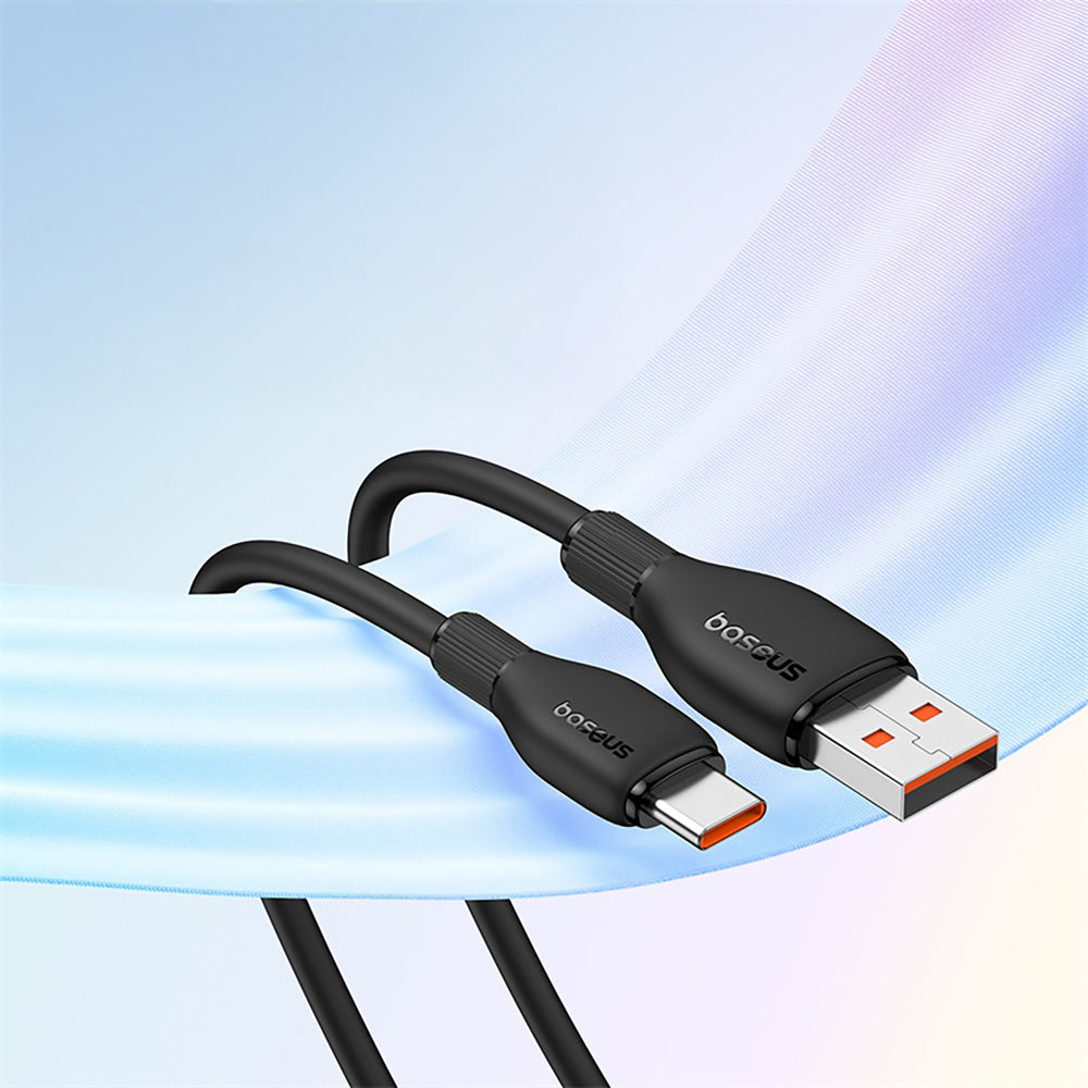 Baseus Pudding 100W USB-A - USB-C Cable 1.2m - Black