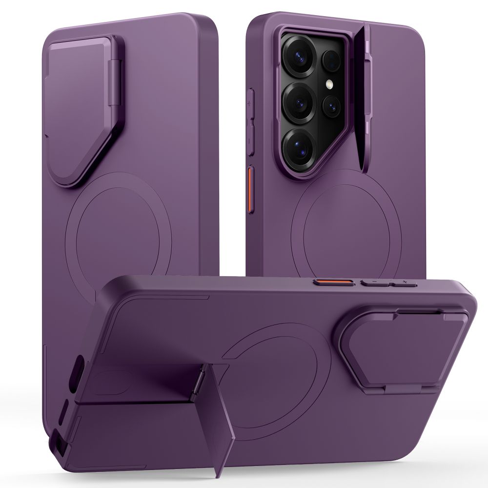 Tech-Protect Kevlar Aura MagSafe Case til Samsung Galaxy S26 Ultra - Purple