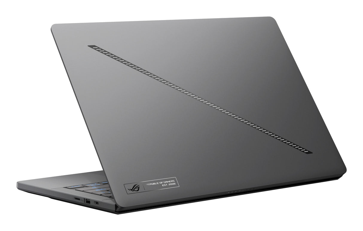 ASUS ROG Zephyrus G14 GA403UM-QS023W AMD Ryzen™ 9 270 Laptop 35,6 cm (14") 3K 16 GB LPDDR5x-SDRAM 1 TB SSD NVIDIA GeForce RTX 5060 Wi-Fi 7 (802.11be) Windows 11 Home Sort, Grå