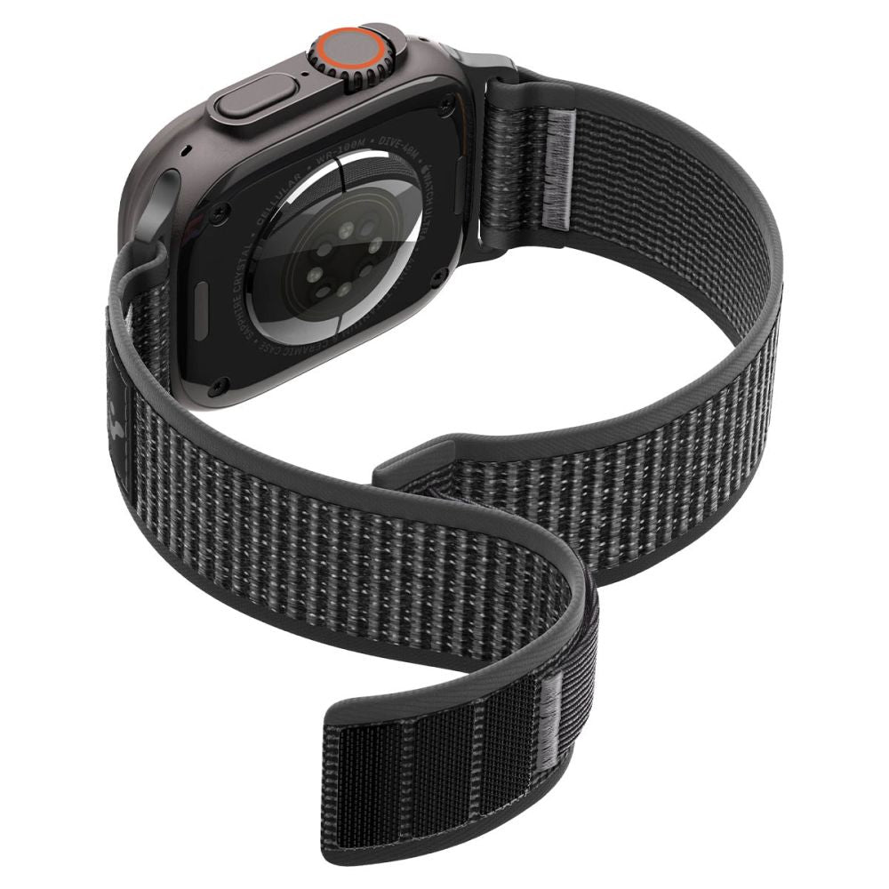Spigen Athlex Air 2 rem til Apple Watch 44/45/46/49 mm - sort og grå