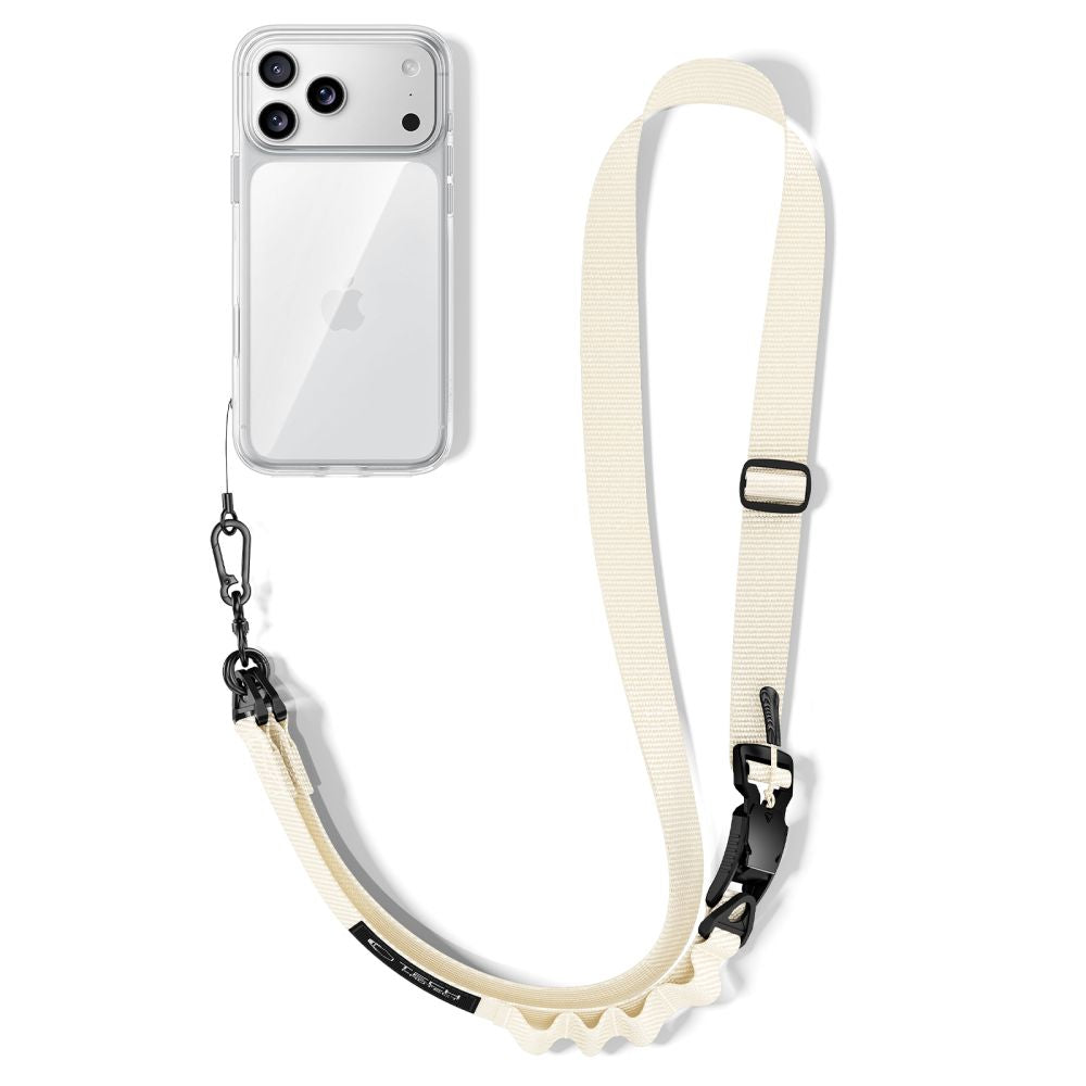Tech-Protect C9S Rope Crossbody Phone Lanyard - beige