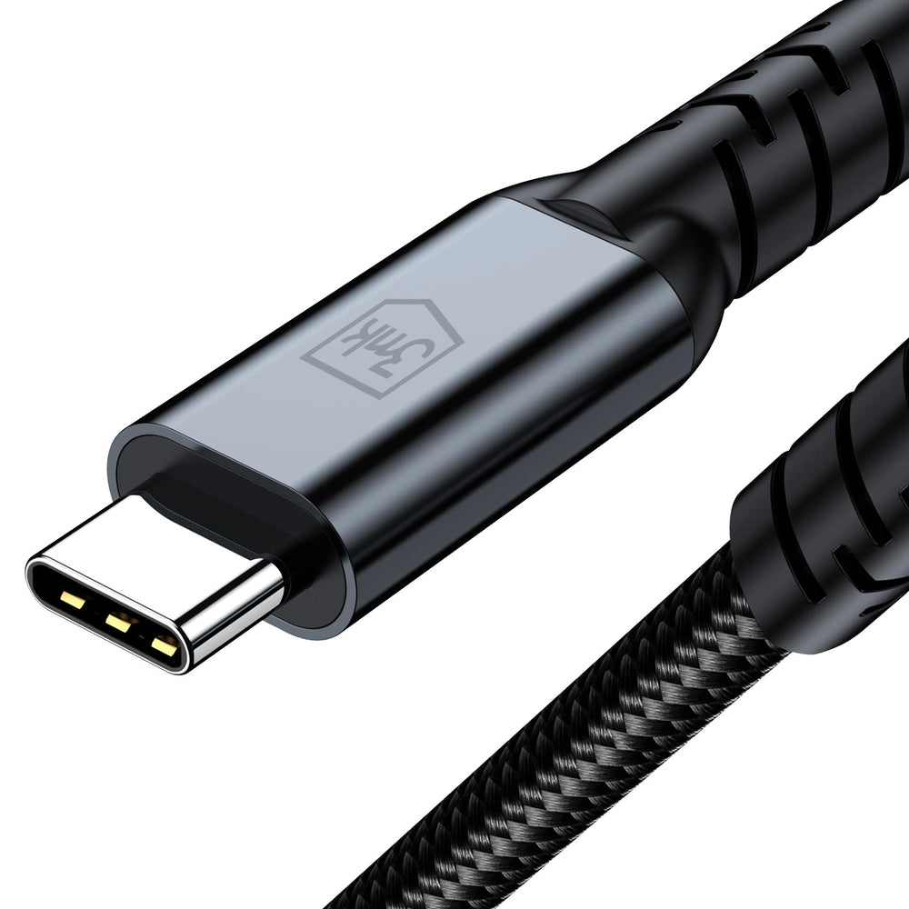 3mk Hyper Cable N-SERIES USB-C / USB-C Thunderbolt 4 2m 48V / 5A 40Gb/s 240W 8K60Hz - black