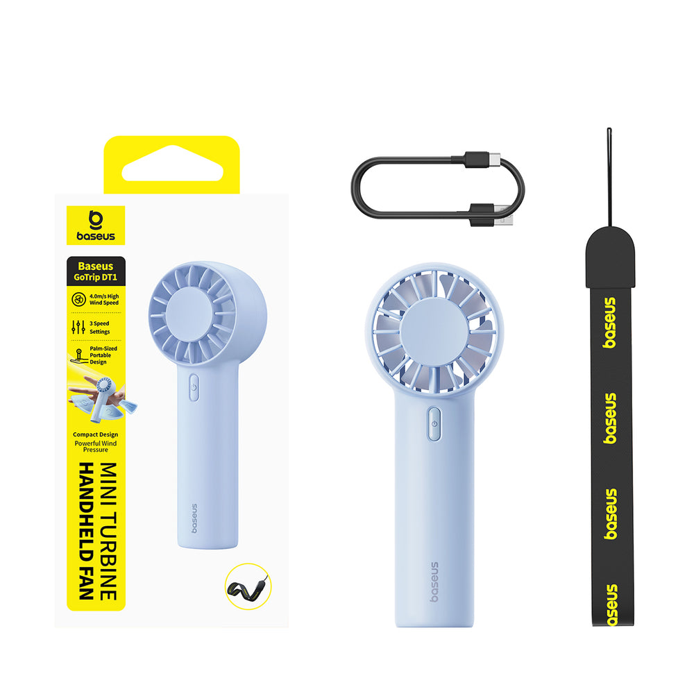 Baseus GoTrip DT1 fan - blue