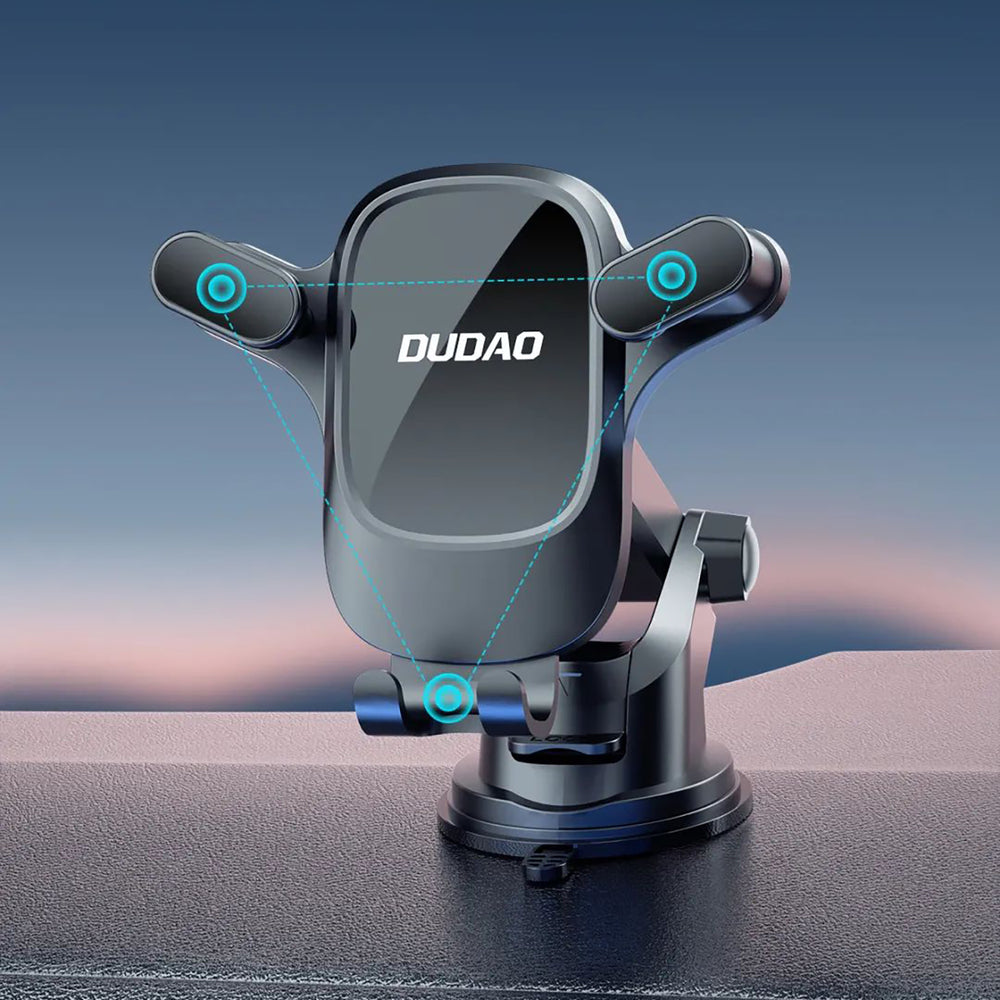 Dudao F5PRO+ Car Holder with Suction Cup - Black