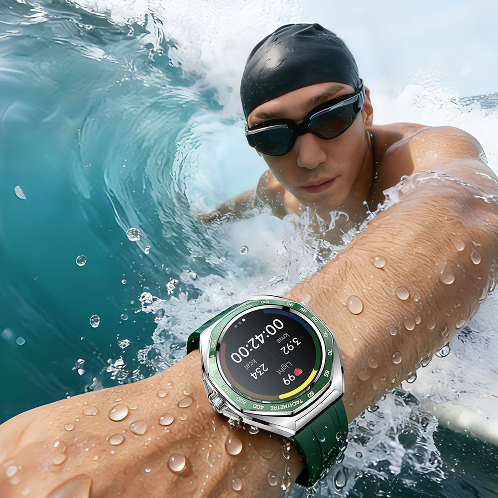Joyroom Venture Series JR-FV2 Pro AMOLED 1.43" 5 ATM Smartwatch with Call Function - Silver