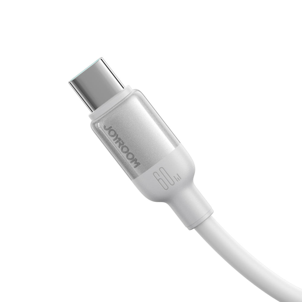 Joyroom S-A62 Lively Series 3A USB-A - USB-C cable 1.2 m - white