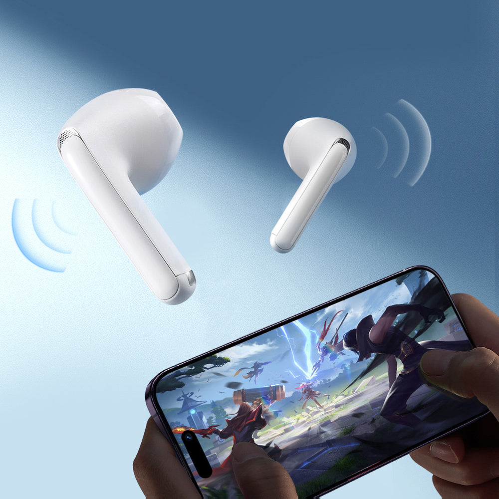 Joyroom JR-FB1 Funpods Bluetooth 6.0 In-Ear TWS Wireless Headphones - White