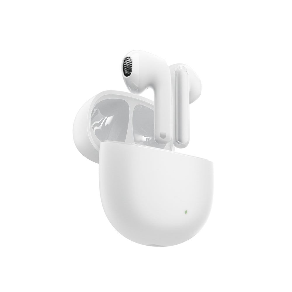 Joyroom JR-FB1 Funpods Bluetooth 6.0 In-Ear TWS Wireless Headphones with AI Functions - White