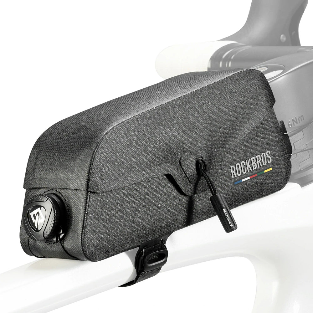 Rockbros AS-134 ROAD TO SKY 0.9L Frame Bag Waterproof - Black