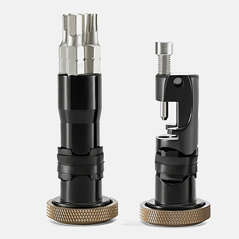 Rockbros ROAD TO SKY VK-KC10 6-in-1 Håndtag-monteret cykel Multitool - Brunt