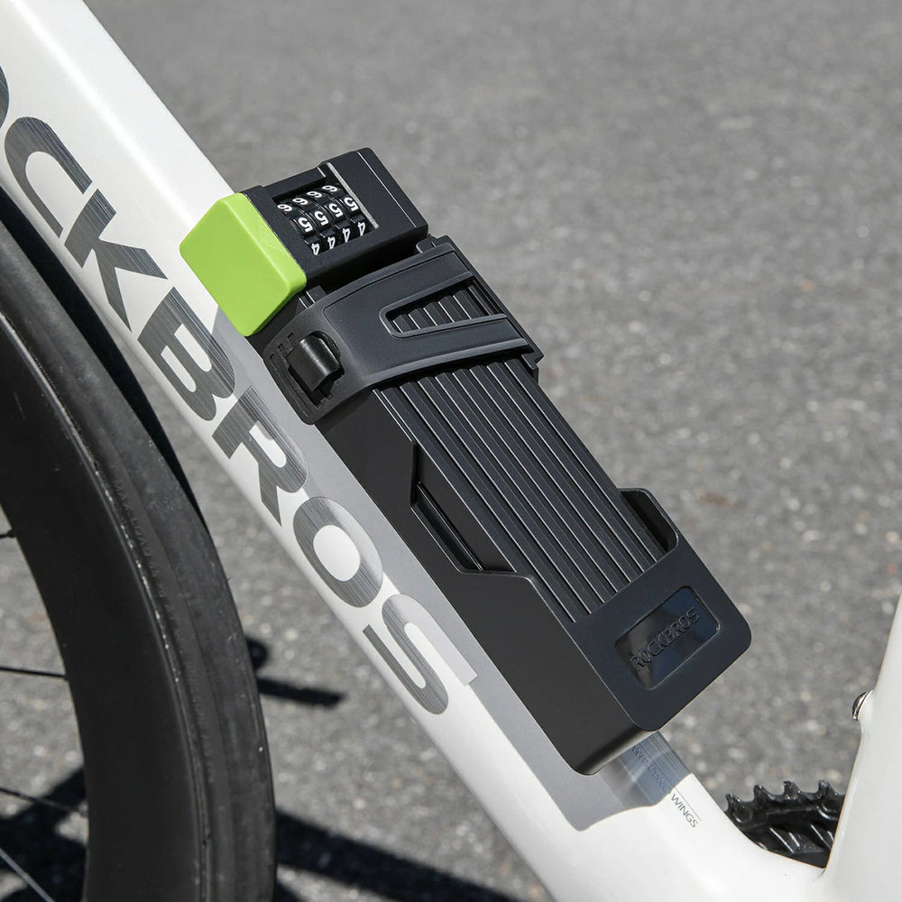 Rockbros 829 Folding Code Bike Lock - Black