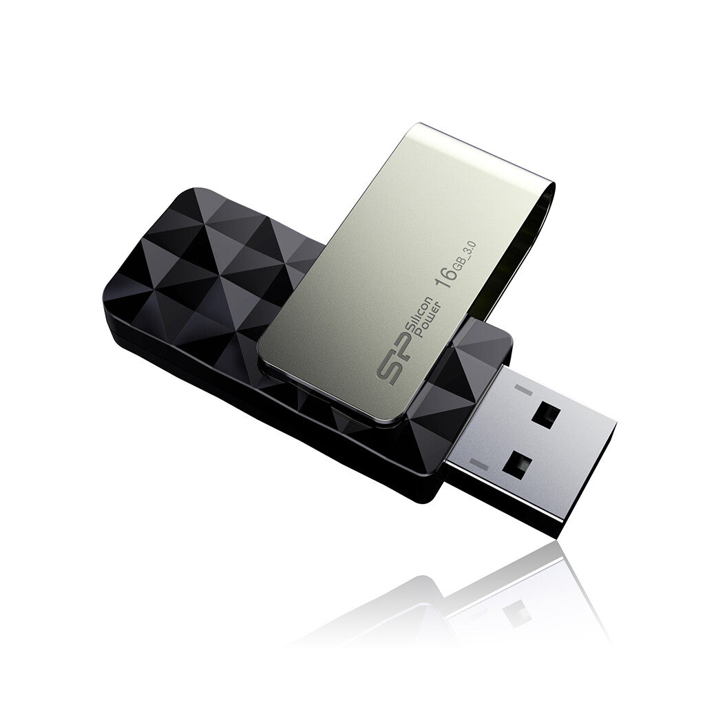 Silicon Power Blaze B30 USB-nøgle 16 GB USB Type-A 3.2 Gen 1 (3.1 Gen 1) Sort