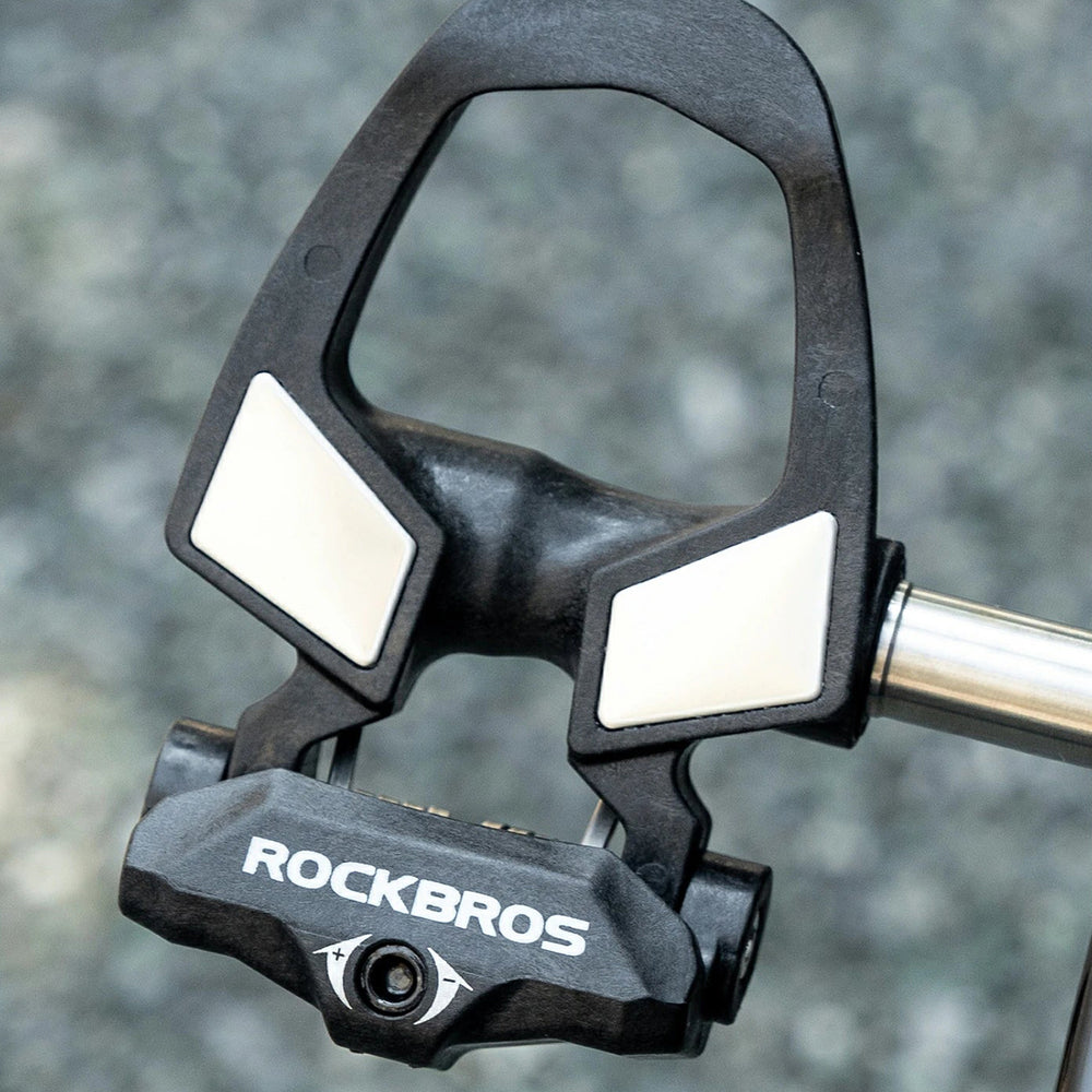 Rockbros RD9 Shimano SPD-SL Carbon og Titanium Alloy Pedaler - sort
