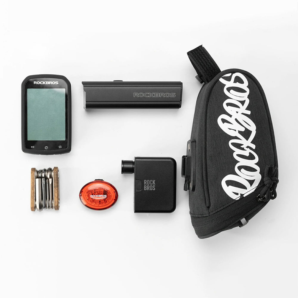 Rockbros G007 Flash Journey sadel taske 0,8 l - sort