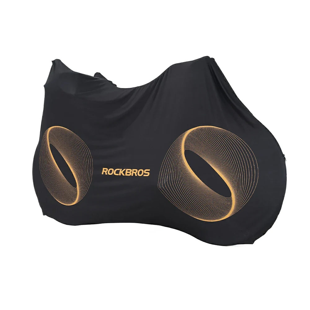Rockbros D97 Elastic Cover for 24"-29" Electric Gravel Mountain Bikes and 700C Road Bikes - Black