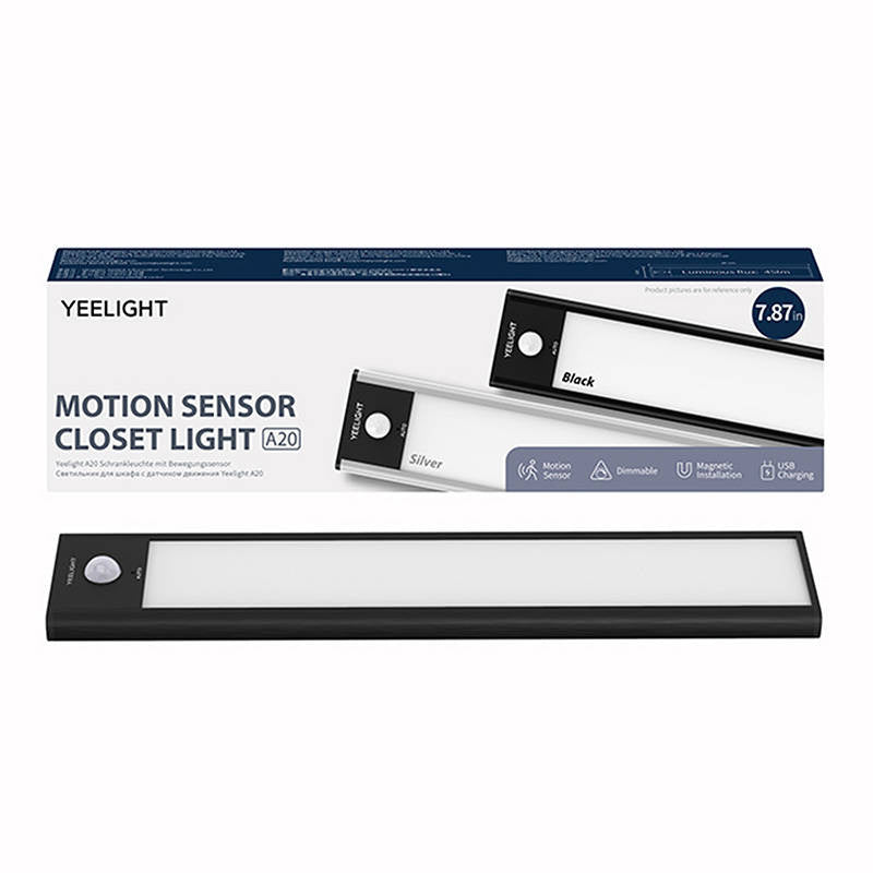 Yeelight Kloster Lys sort 20cm 2700K