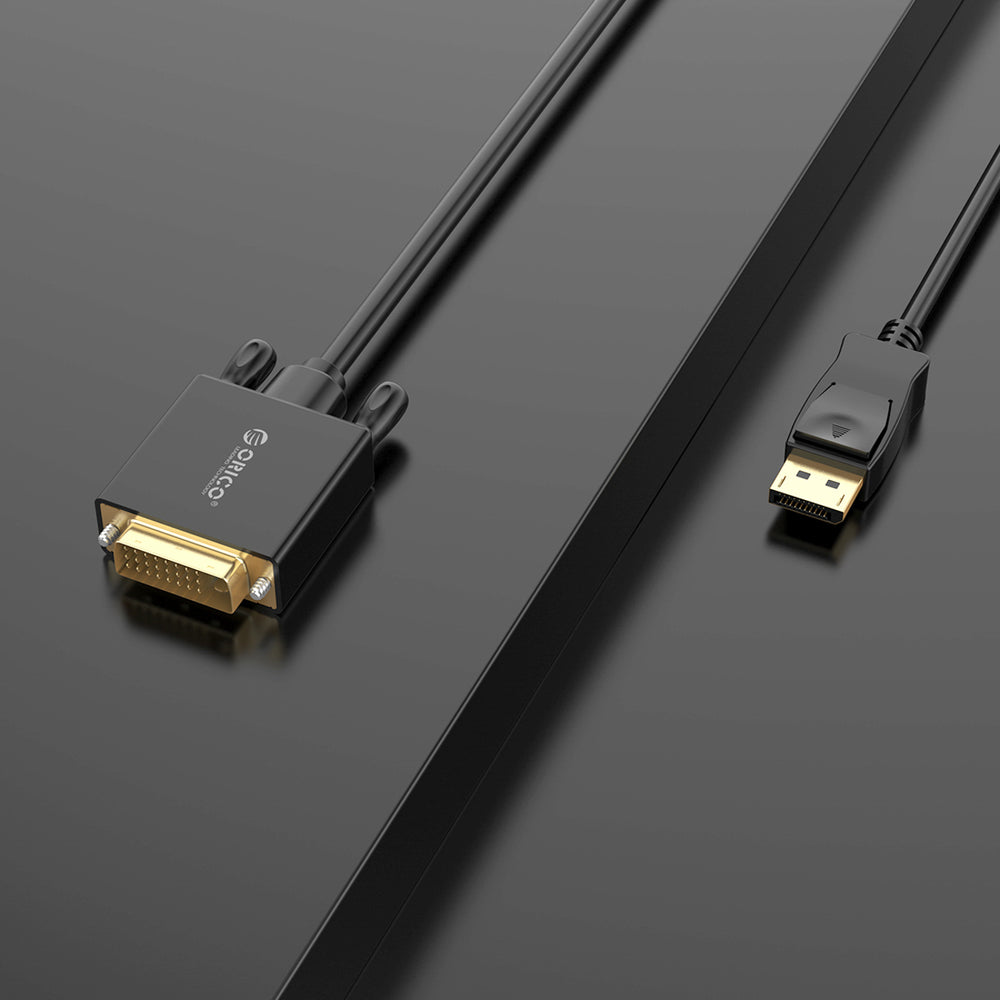 Orico XD-DTD DisplayPort to DVI 4K Cable 3m - Black