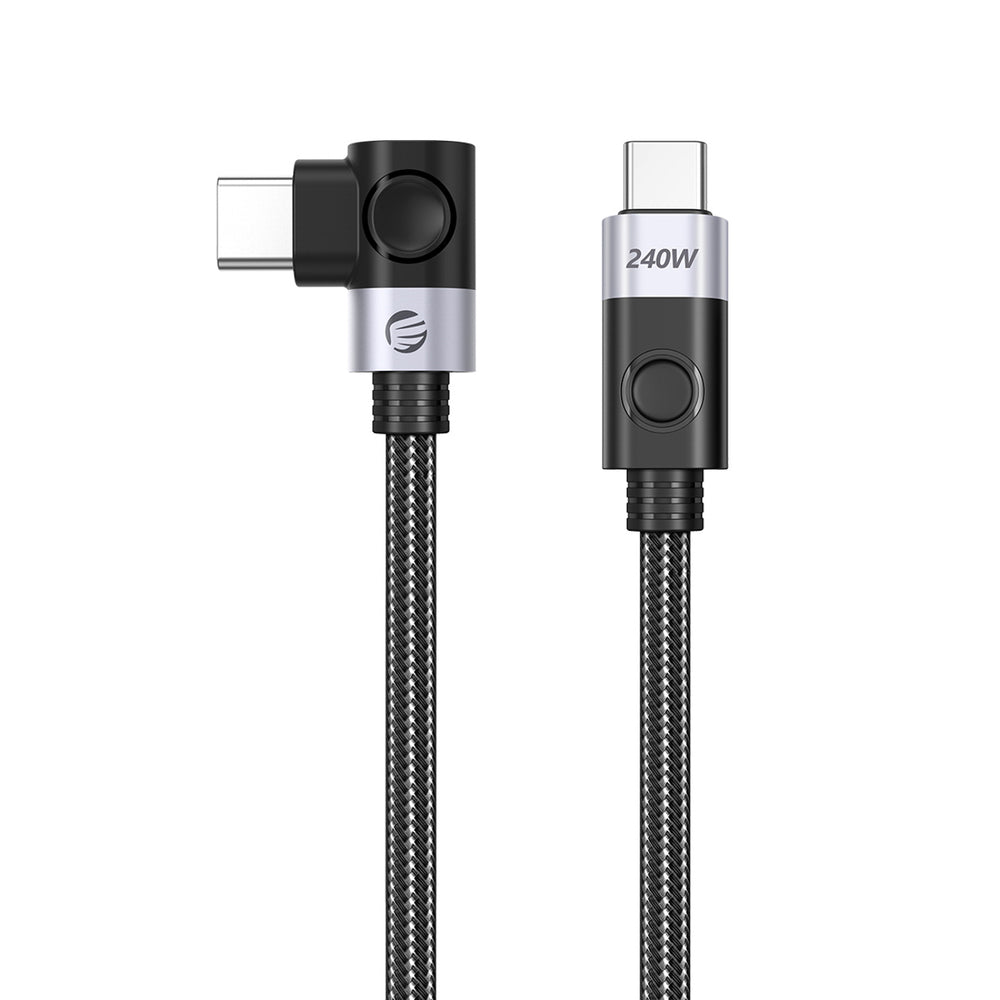 Orico CW240 USB-C to USB-C PD 240W 1.5m Angled Cable - Black