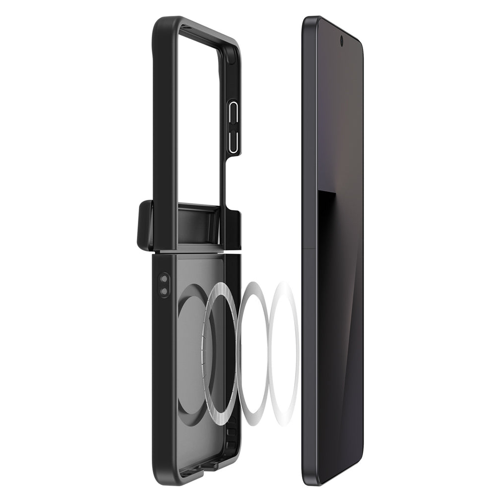 Dux Ducis Yind Case til Samsung Galaxy Z Flip 8 MagSafe Kompatibel - sort