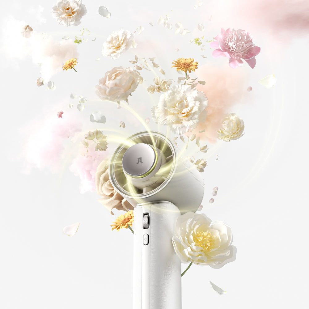 Jisulife Handheld Fan Pro1 Mini 4250mAh USB-C Portable Fan Blower - White