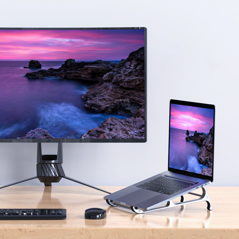 Orico MA15 15" foldable laptop stand - grå