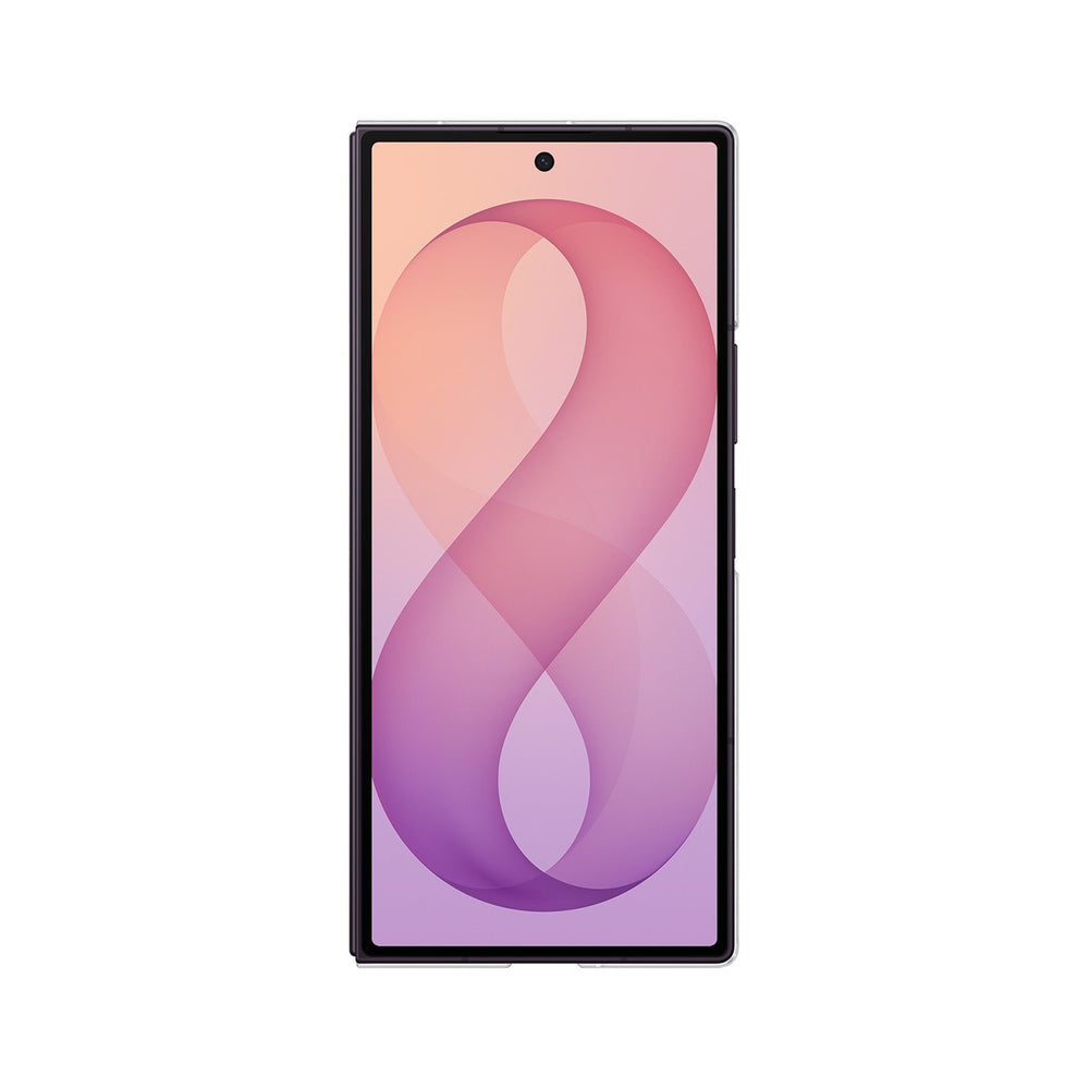 Samsung Clear Magnet Case til Samsung Galaxy Z Fold 8 Ultra 0,8 mm kompatibel med MagSafe + 2 pcs. antireflekterende film - gennemsigtig