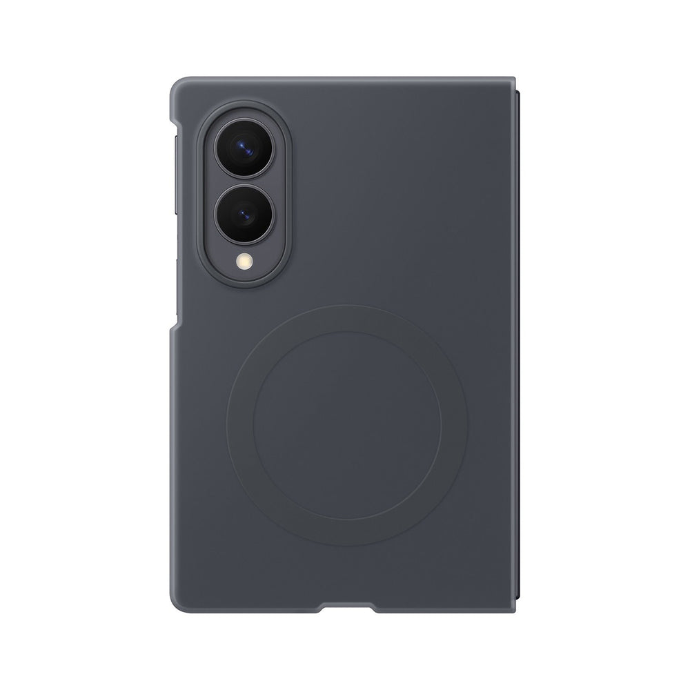 Samsung Silicone Magnet Case til Samsung Galaxy Z Fold 8 kompatibel med MagSafe + 2 antireflekterende film - sort