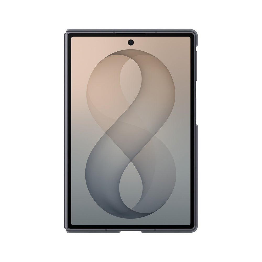 Samsung Silicone Magnet Case til Samsung Galaxy Z Fold 8 kompatibel med MagSafe + 2 antireflekterende film - sort