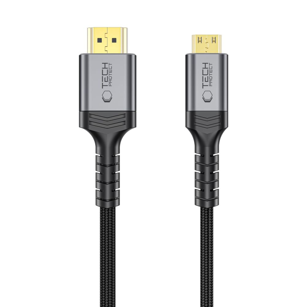 Tech-Protect UltraBoost Mini HDMI to HDMI 2.1 8K 60HZ Cable 200 cm - Black