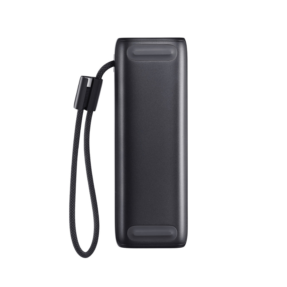 Joyroom PODIX PR70 25000mAh Power Bank op til 240W med to indbyggede USB-C kabler og to TFT skærme - Grå