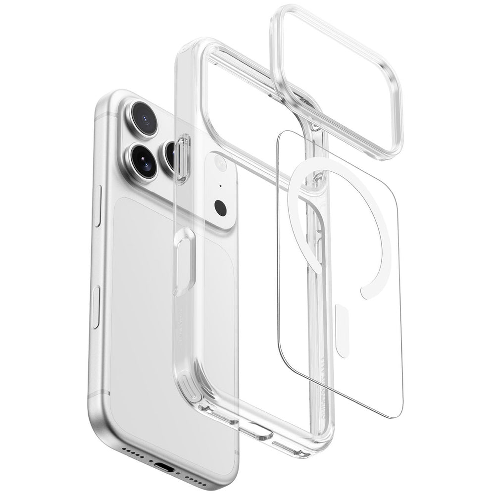 AmazingThing Minimal Mag Drop Proof Case 3 Linser til iPhone 18 Pro med Lanyard Mount, MagSafe Kompatibel - Klar