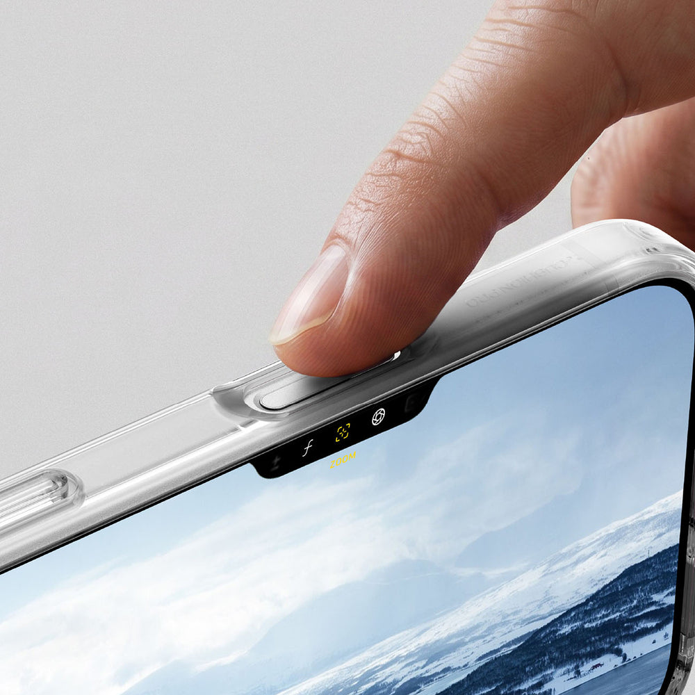 AmazingThing Minimal Mag Drop Proof Case 3 Linser til iPhone 18 Pro Max med Lanyard Mount og MagSafe Kompatibel - Klar