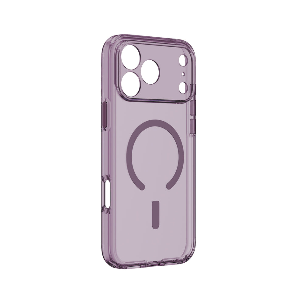 AmazingThing Minimal Mag Lens Case til iPhone 18 Pro med kameraomslag og Lanyard Mount, Kompatibel med MagSafe - Purple