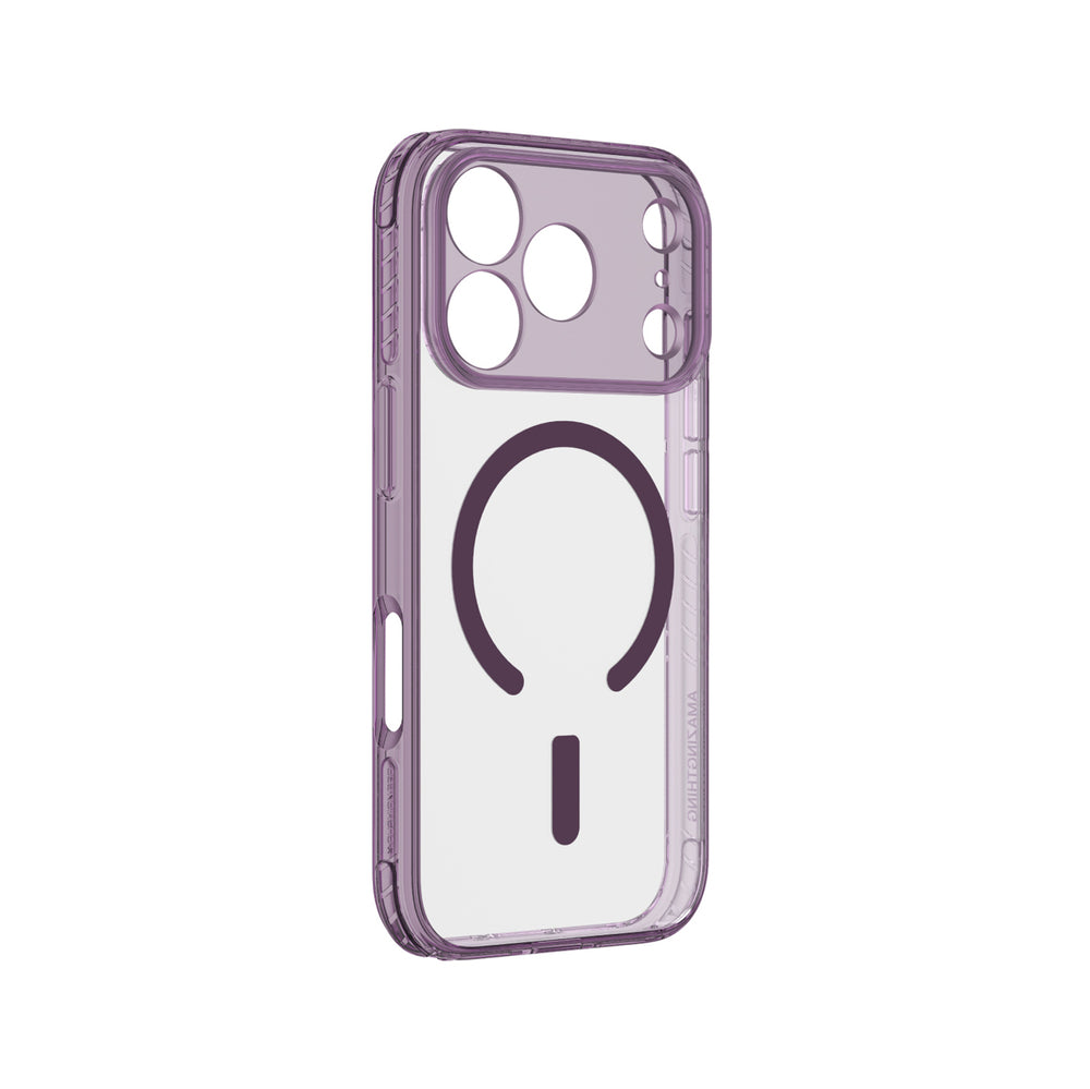 AmazingThing Titan Pro Lens Case til iPhone 18 Pro Max med kameraomslag og Lanyard Mount, Kompatibel med MagSafe - Purple