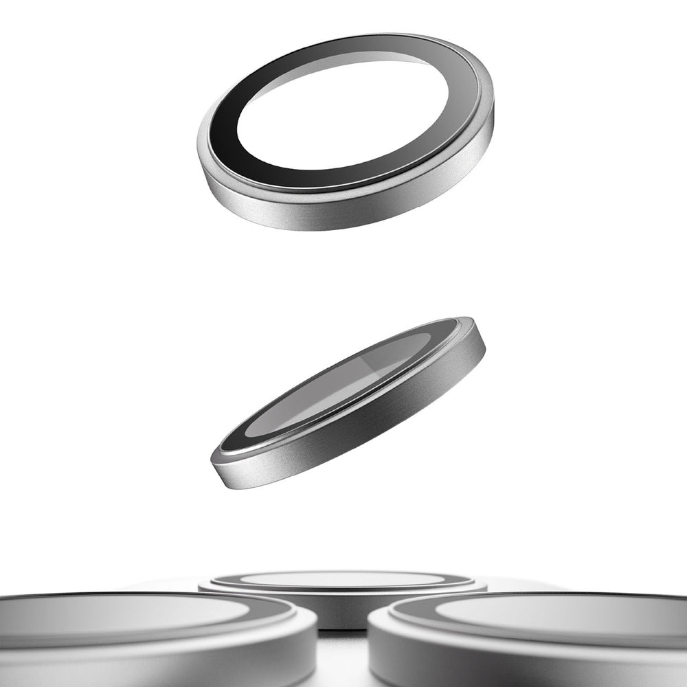 AmazingThing Titan Vision Lens Sapphire til iPhone 18 Pro / 18 Pro Max - Sølv
