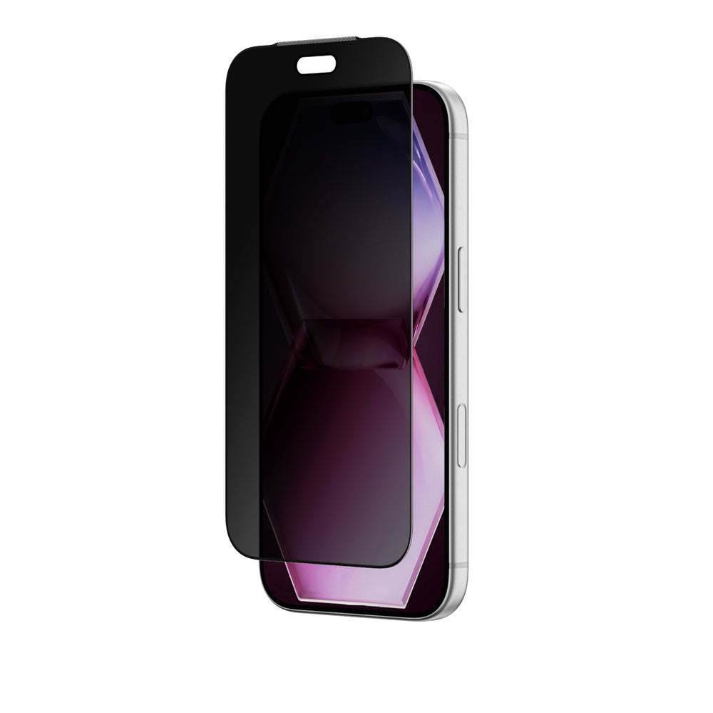 AmazingThing Titan +Care Privacy Glass til iPhone 18 Pro med monteringsramme