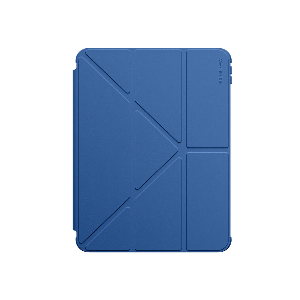 AmazingThing Titan Pro Case til iPad A16 11" med 720° rotationsstativ og blyantholder - Blå