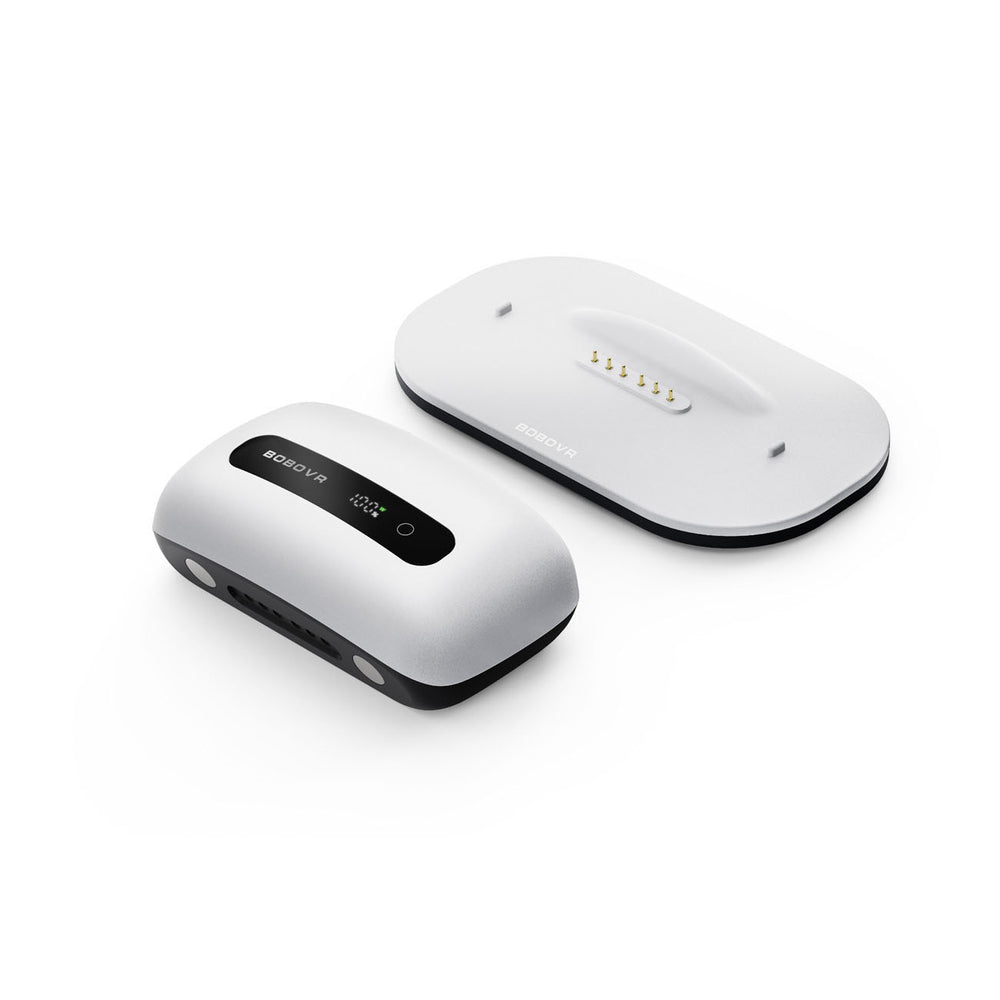 BoboVR BM60-1 6500 mAh Battery for BoboVR M3 Pro+ and BoboVR M3 with Charging Station - White