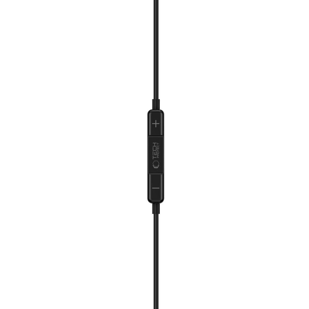 Tech-Protect Ultraboost Core G3 USB-C Wired Headphones - Black