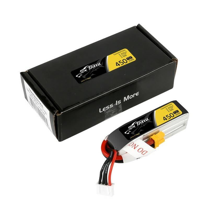 Tattu 450mAh 11.1V 75C 3S1P Langt batteri